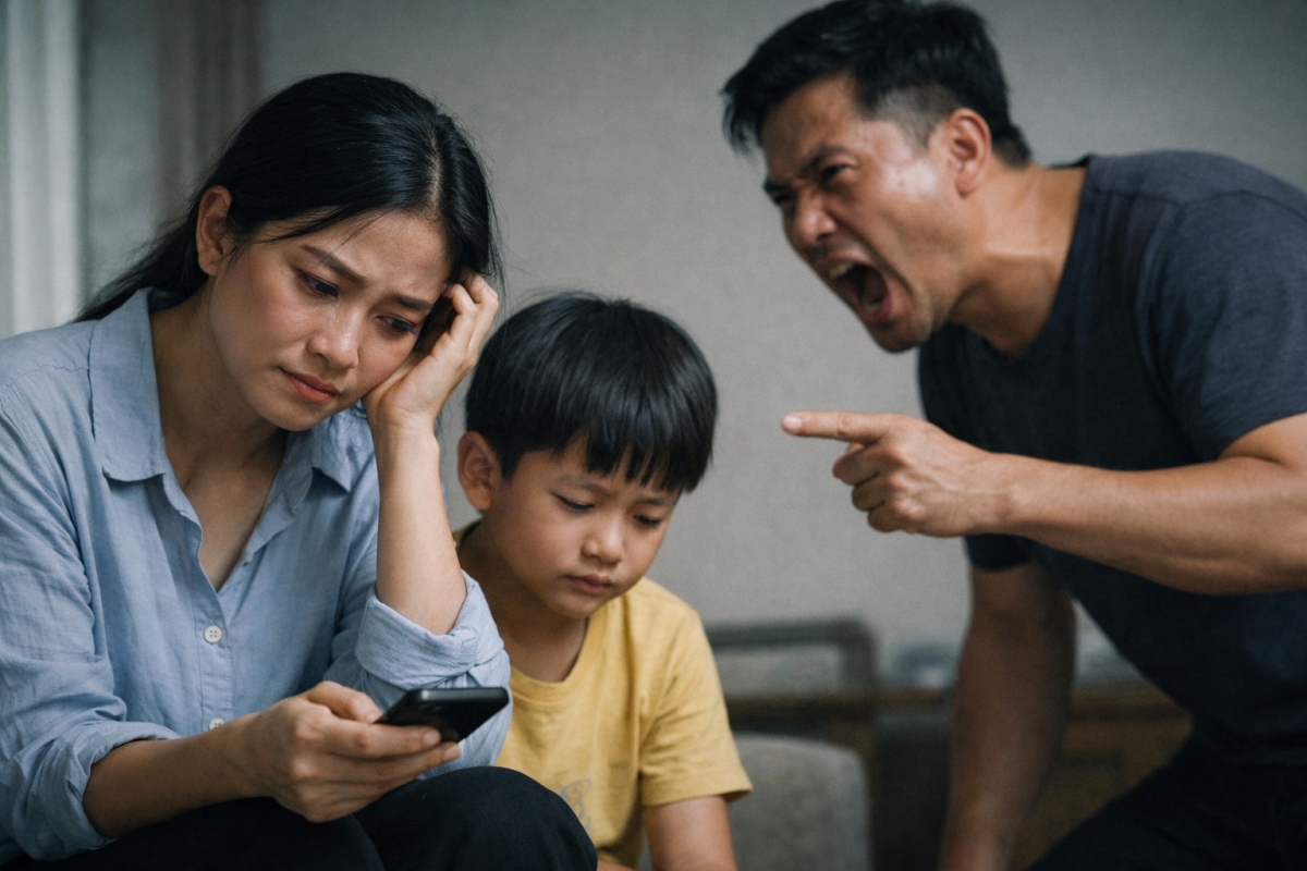 Tôi kiệt sức vì những cơn ghen mù quáng và lời lẽ tục tĩu của chồng